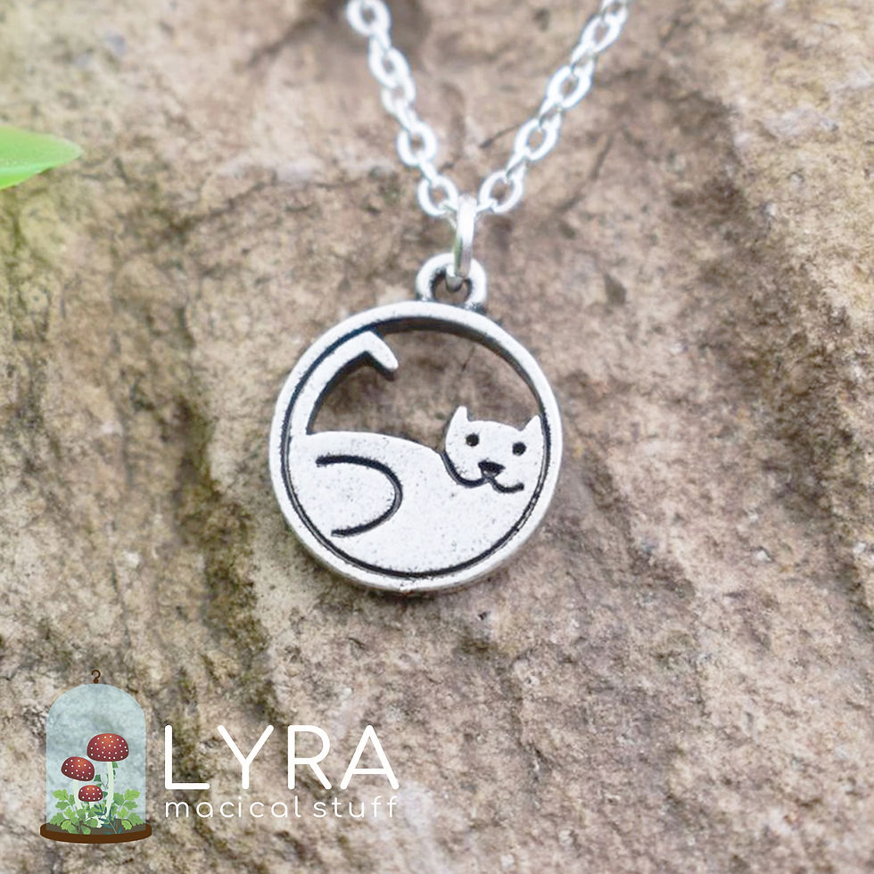 תמונה ממוזערת: תליון גברת עם חתול