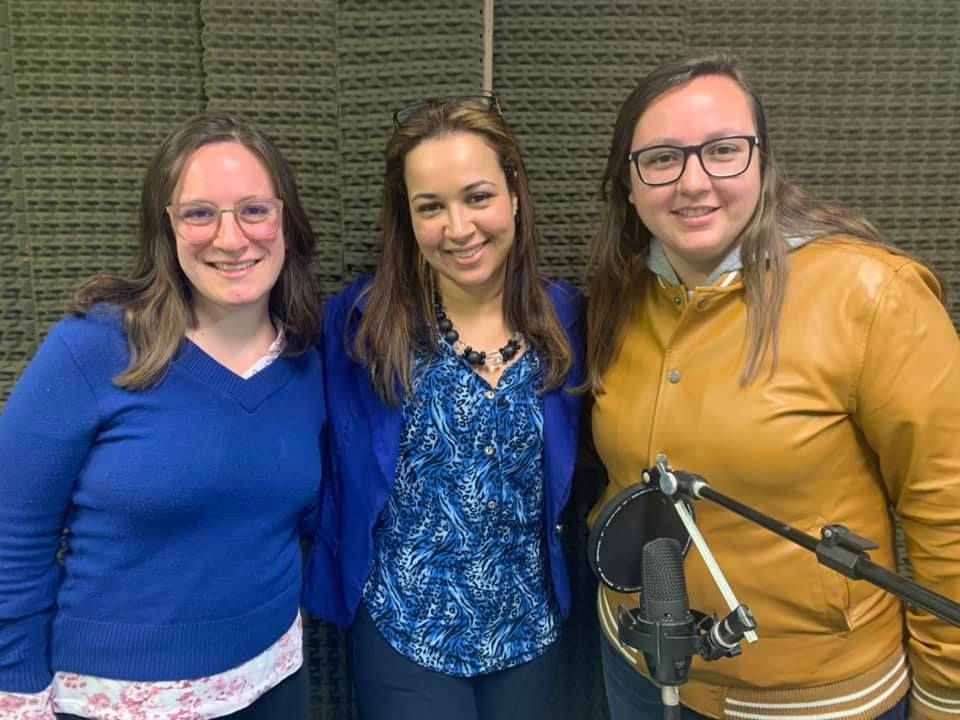 Bastidores gravação podcast o prazer é m