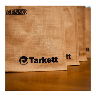 Tarkett branded bag.
