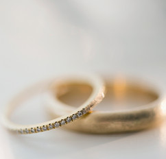 Anneaux de mariage en or