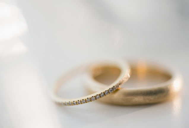 Wedding Rings Closeup