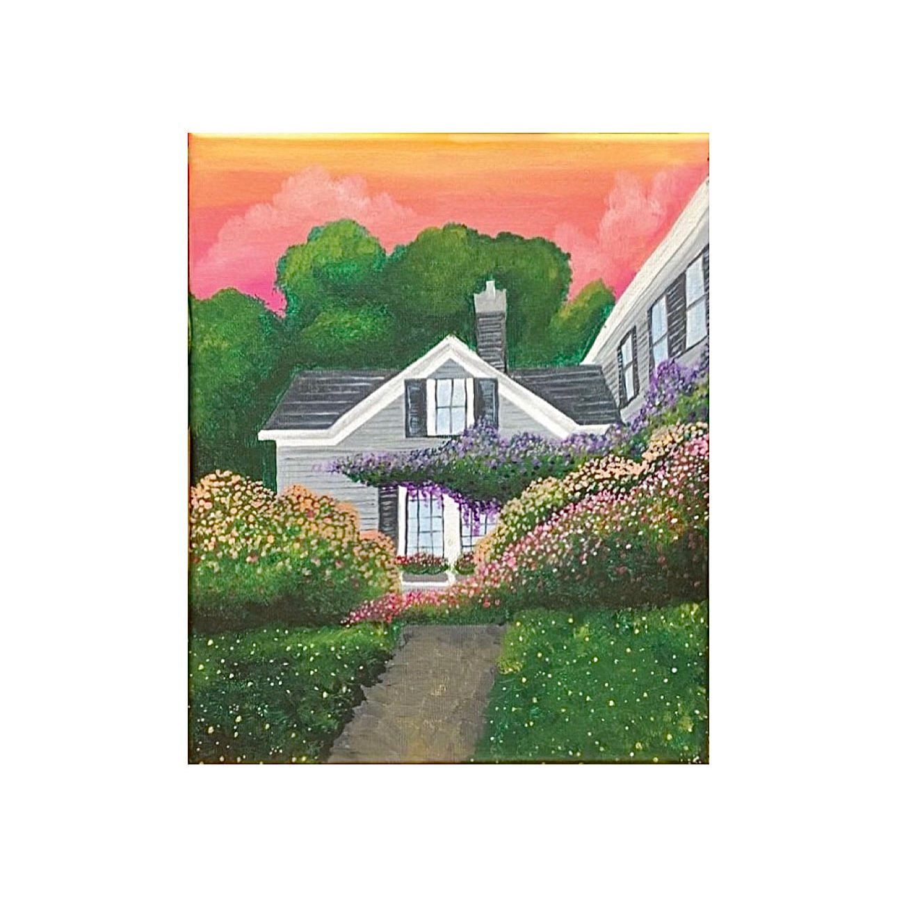 "Garden of Azalia" Painting