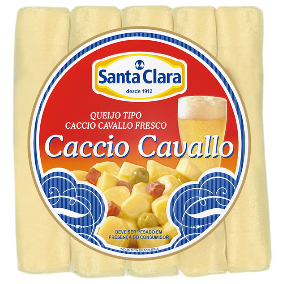 Rótulo Queijo Caccio Cavallo
