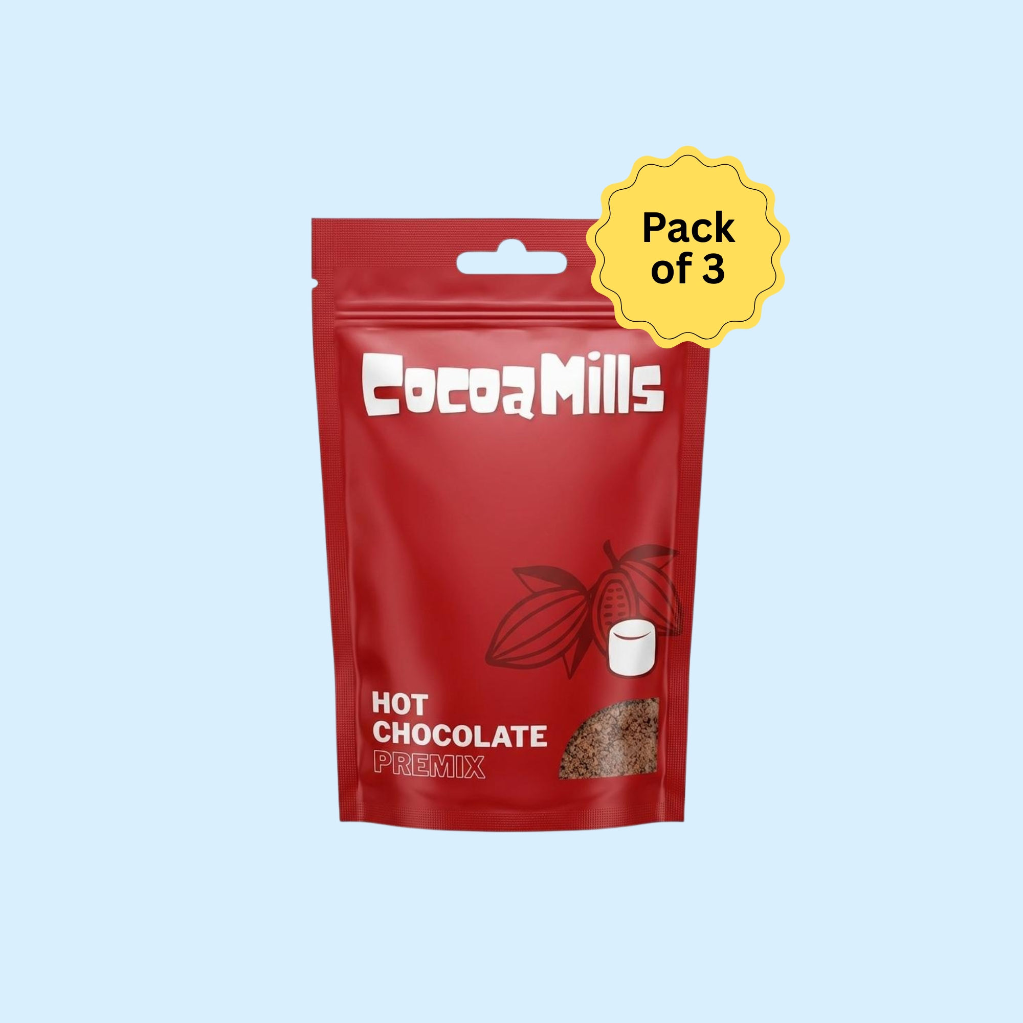 Hot Chocolate Premix | Zero Added Sugar ( Single Serve Pack )