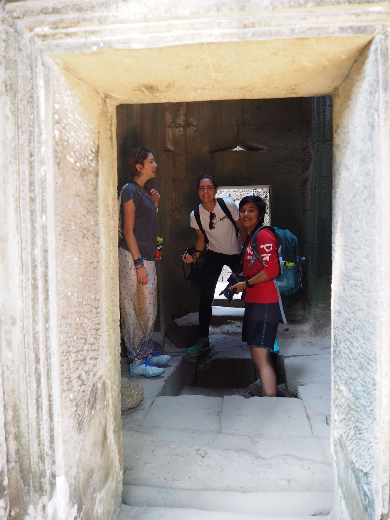 Exploring Angkor Wat