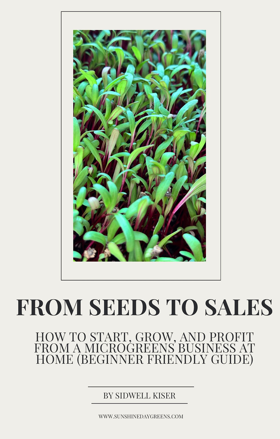 Thumbnail: From Seeds to Sales: A Beginner's Guide to Growing & Selling Microgreens