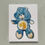 Thumbnail: "Wish Bear Carebear '83" - 4.25" x 5.5" postcard print