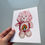 Thumbnail: "Cheer Bear Carebear '83" - 4.25" x 5.5" postcard print