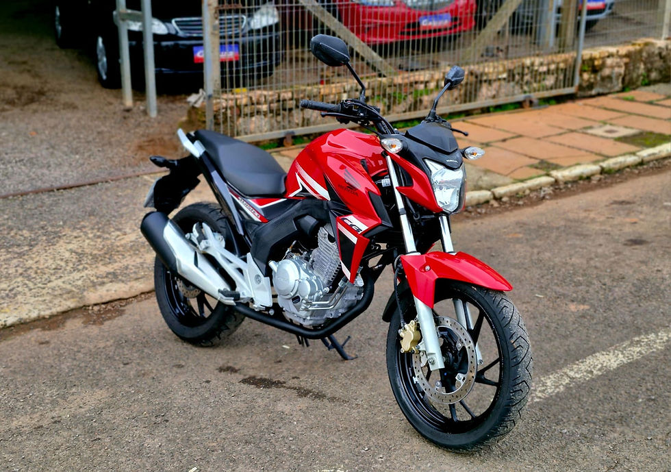 Miniatura: HONDA CB 250F TWISTER (2018) completa