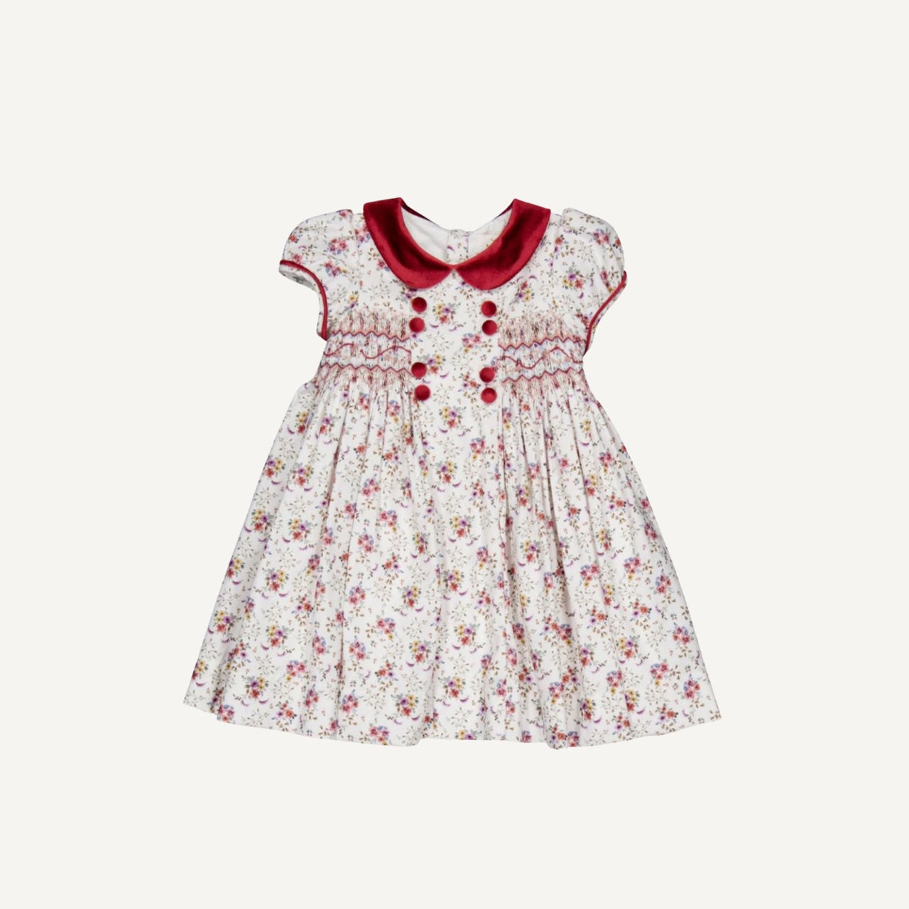 Rison Dress in Burgundy