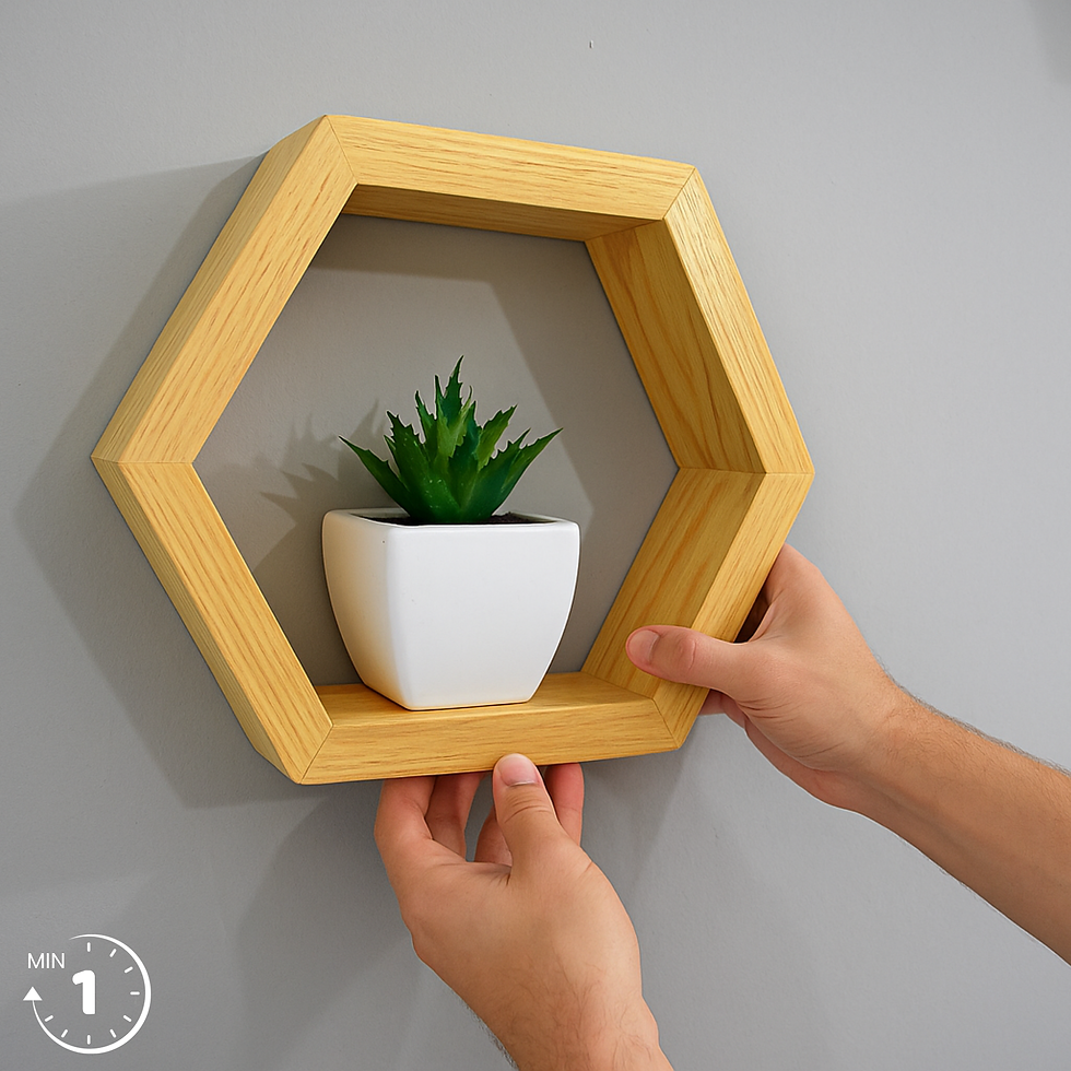 Thumbnail: Alba | Hexagonal Shelves