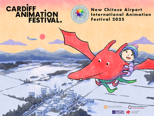 Cardiff Animation Festival x New Chitose Airport International Animation Festival Poster Q+A with Asaki Nishino