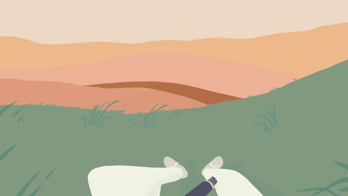 Animated film-poem on happiness and wellbeing for Public Health Wales (Hapus project)