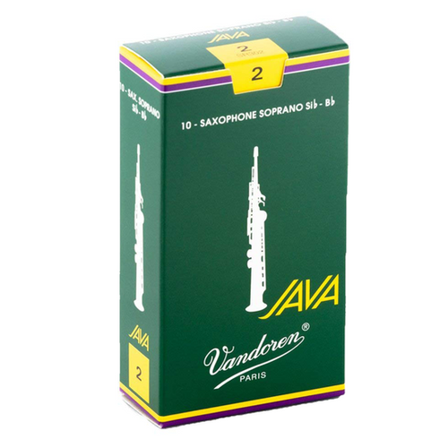 Vandoren Java Green Soprano Sax Reeds Saxophone Library