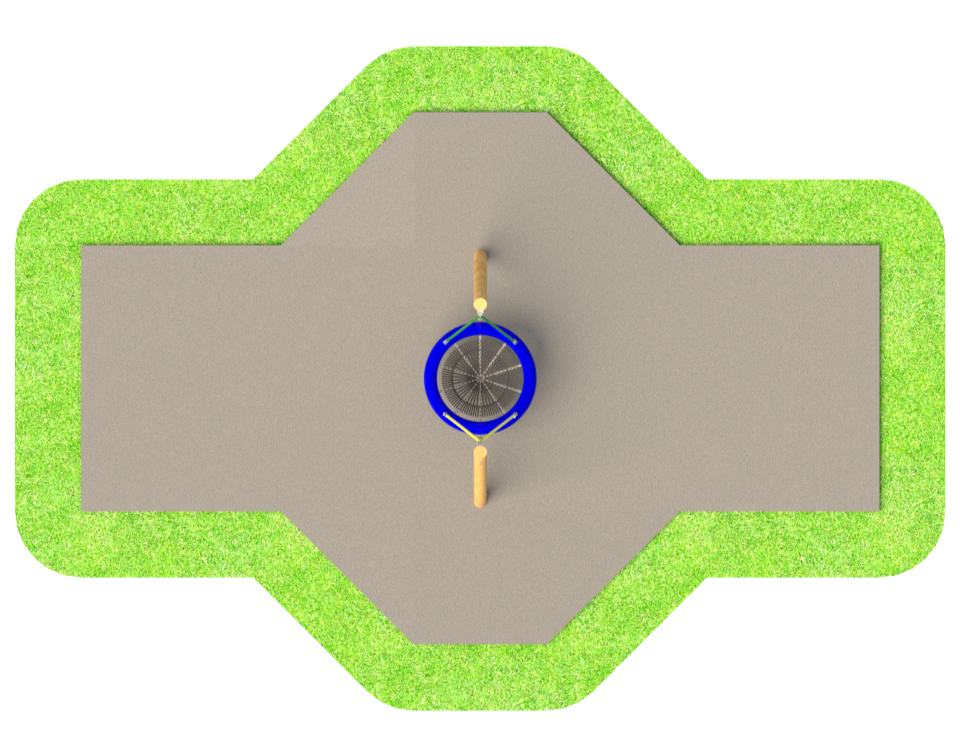 Miniaturbild: Kleinkinder Minivogelnestschaukel Robinie