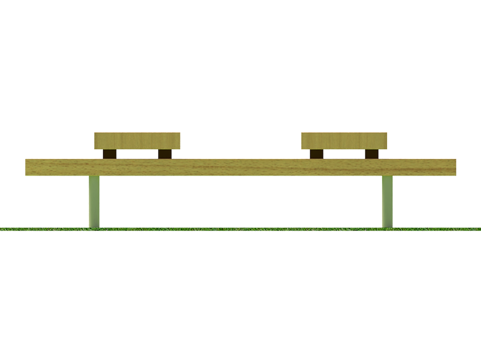 Miniaturbild: Balancierbalken mit 2 Stufen