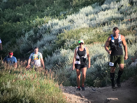 Bair Gutsman Racers at top of mountain