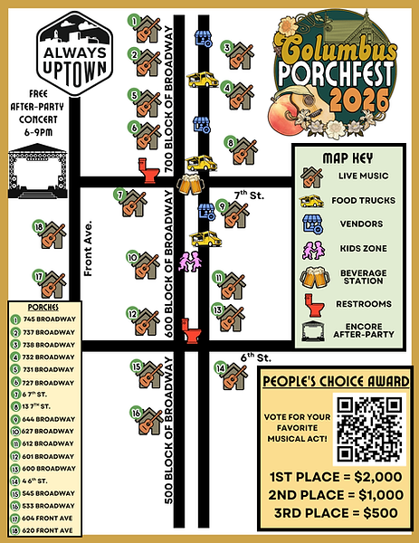 Columbus Porchfest Logistics Map 2026 (6).png