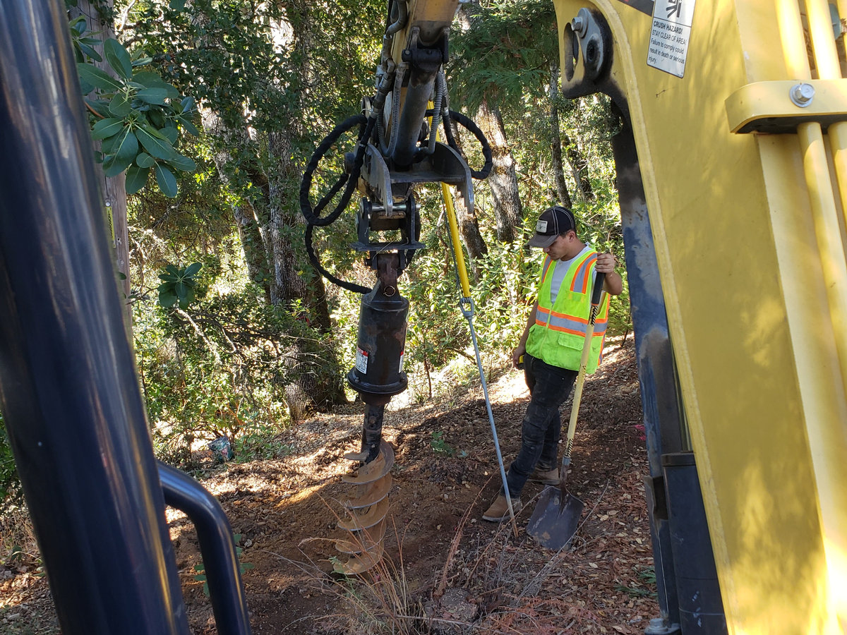 Grading and sitework