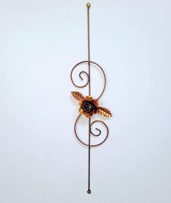 Miniatura: Enfeite Ramo decorativo com flor