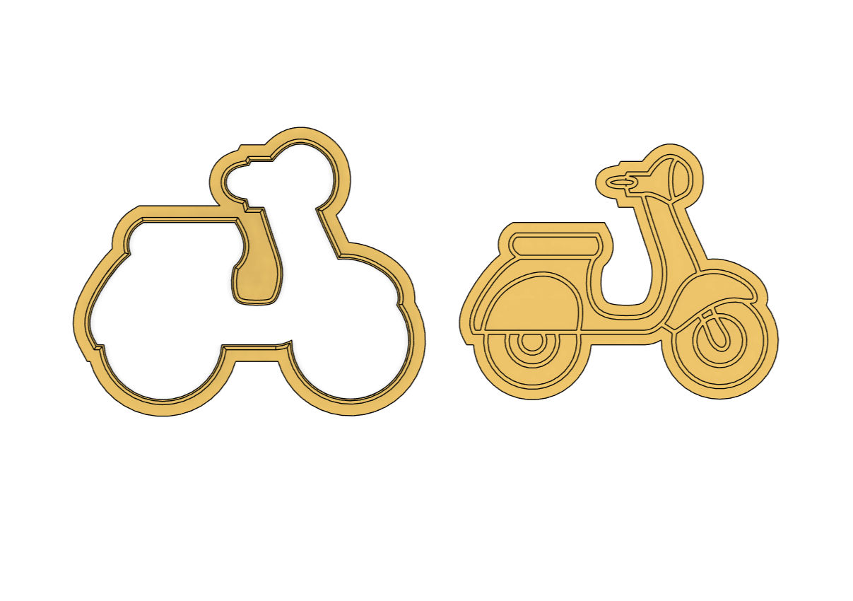 Bike cutter and stamp