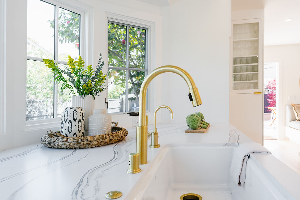 stone & faucet