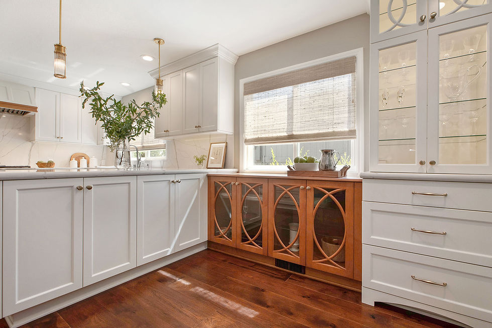 TWO-TONE CABINETS