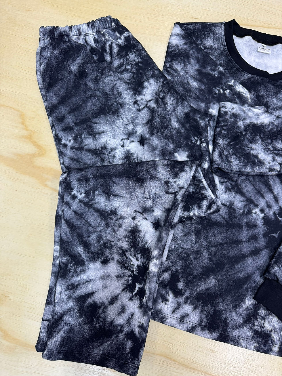 Miniatura: Pijama de Moletinho Tie Dye