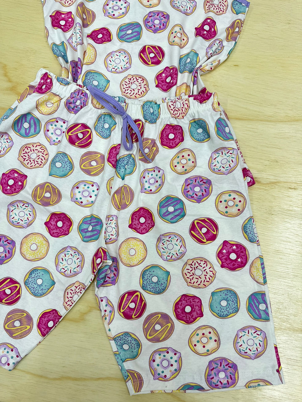 Miniatura: Pijama Regata com Bermuda - Donnuts