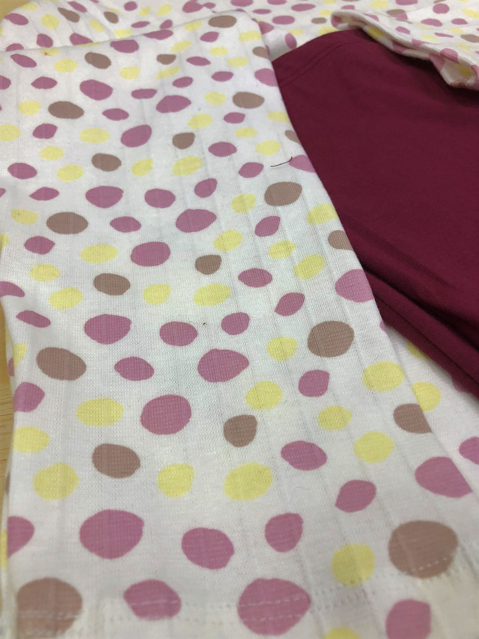 Miniatura: Pijama Manga longa com Calça - Poá Colorido