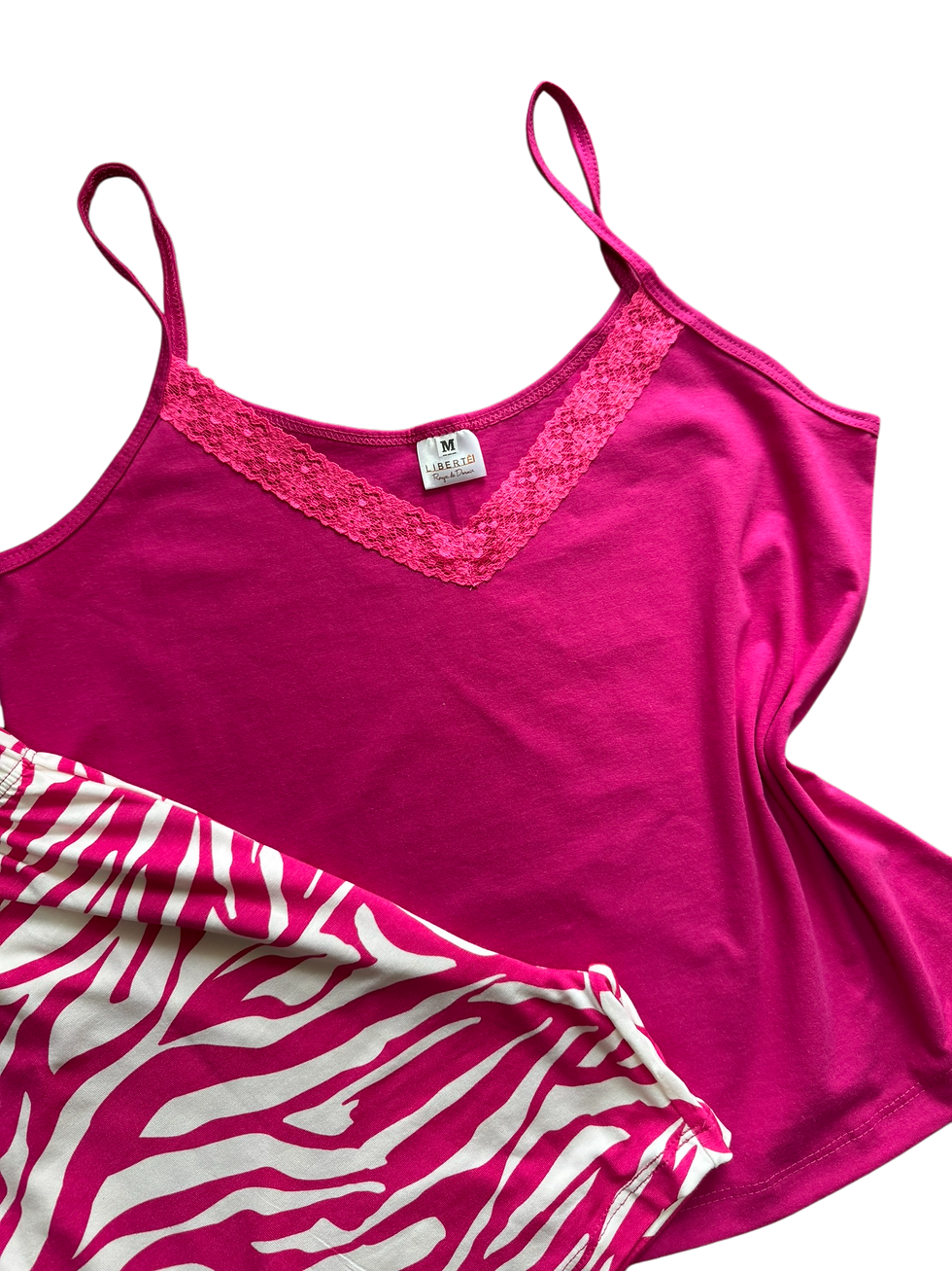 Miniatura: Pijama Alcinha com renda e Shorts 