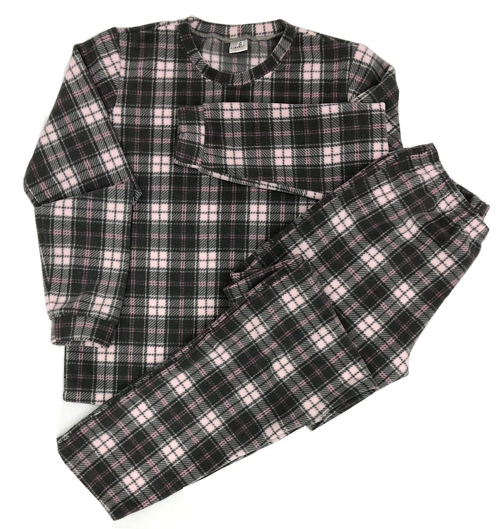 Miniatura: Pijama Feminino MicroSoft Xadrez