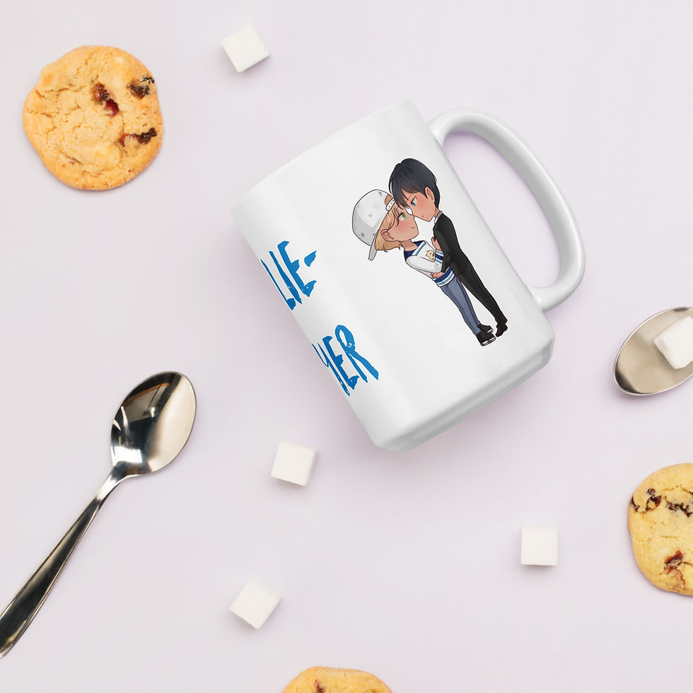 Thumbnail: Leslie-Meyer White Glossy Mug 