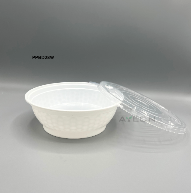 Thumbnail: Diamond Plastic Bowl with lid