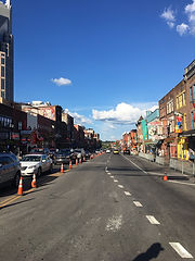 Broadway during the day, Nashville, Tennessee.