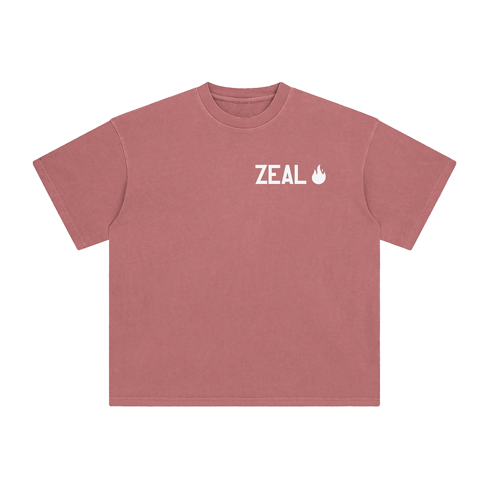 Thumbnail: Psalm 69:9 - Enzyme Washed T-Shirt