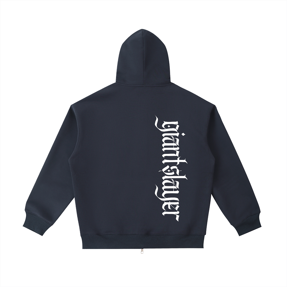 Thumbnail: GIANTSLAYER Rest Day - Zip-Up Essential Heavyweight Pocket Hoodie