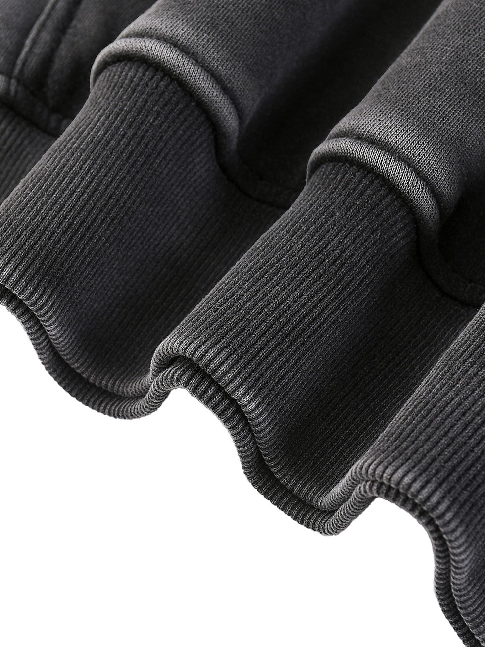 Thumbnail: Snow Wash Fleece Oversize Hoodie