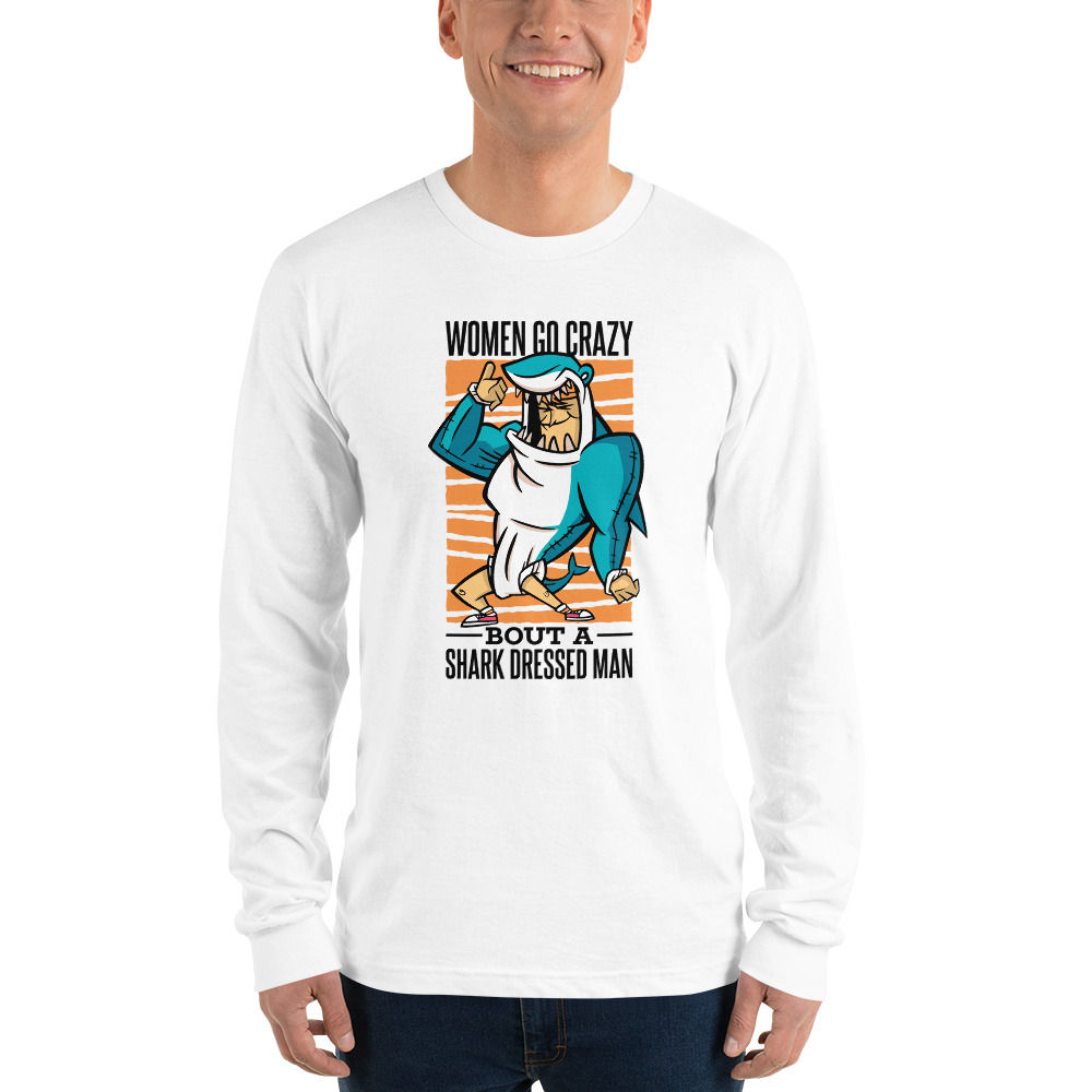 Arti St Shark Dressed Man Long sleeve t-shirt