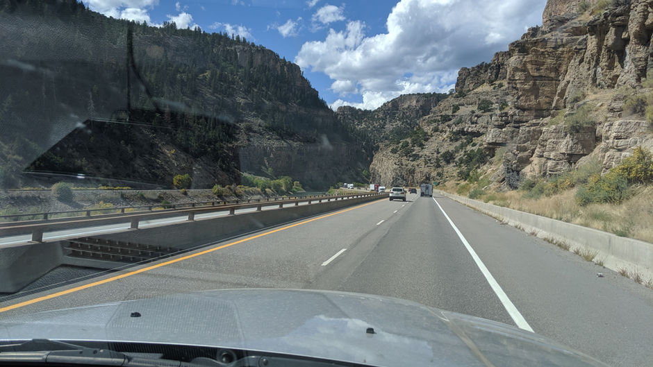 On the way to Glenwood Springs-CO