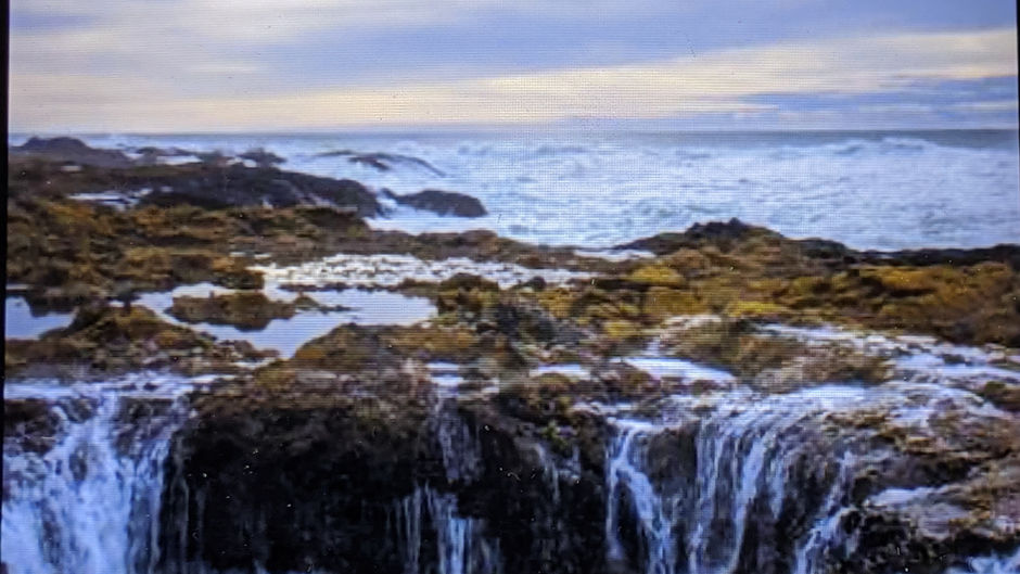 Blow Hole Rock and Thors Well