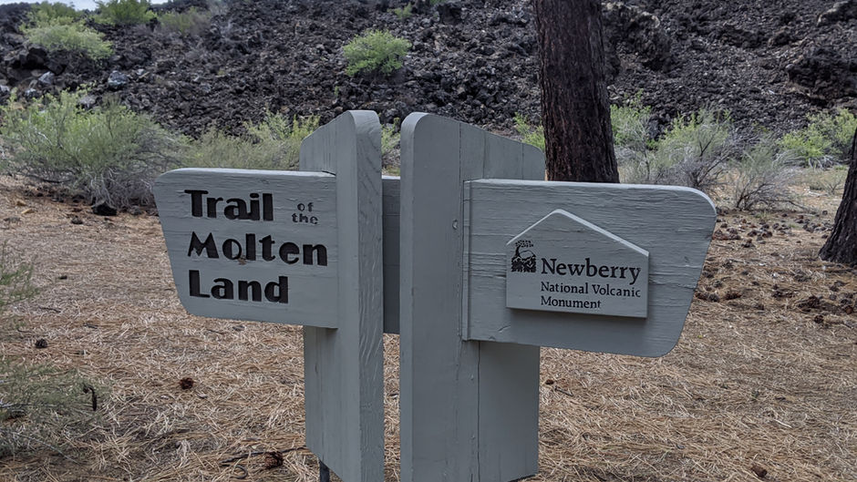 Trail Molten Land-Newberry OR
