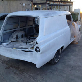custom ford panel vans