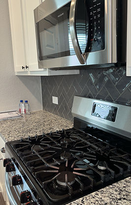 Stove top cleaned