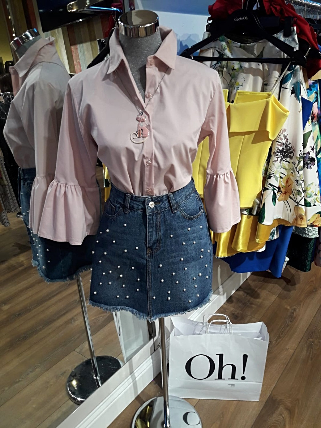 CAMISA MANGAS VUELO