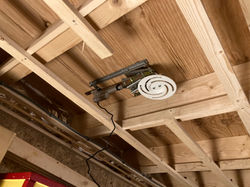Plaats in het plafond