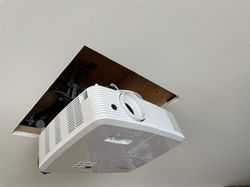 In projectie stand