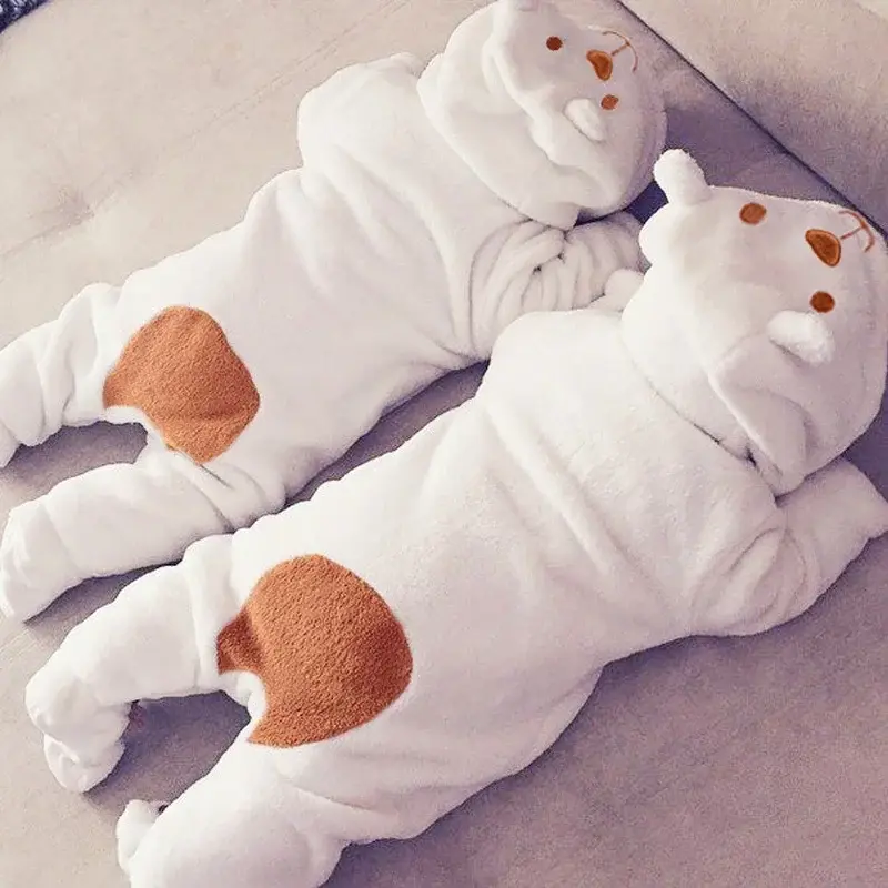 Miniatura: Newborn Baby Boy Girl Kids Bear Hooded Romper Jumpsuit Bodysuit Clothes Outfits