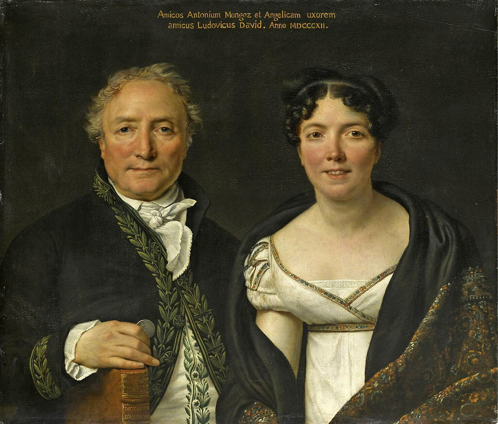 Monsieur et Madame Mongez, 1825