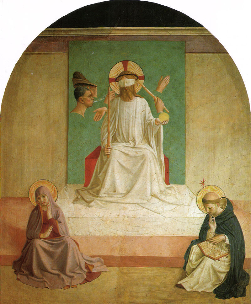 Fra Angelico,_cristo_deriso_1440-1441